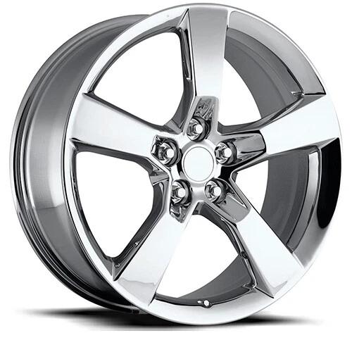 (1) 20x8 Factory Reproductions FR 30 SS Camaro Chrome | 5x120 | +35 Wheel Rim