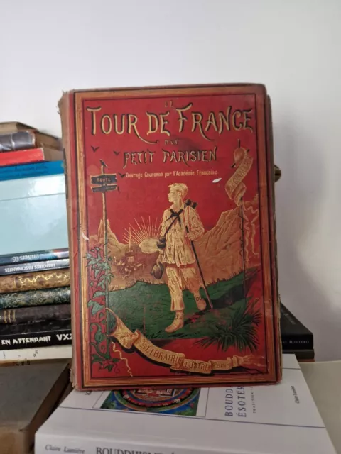 livre Amero Le Tour de France d'un petit Parisien LIBRAIRIE ILLUSTRÉE FERAT