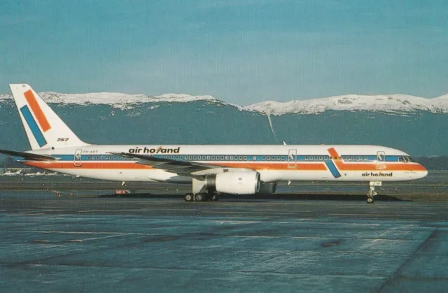 Carte Postale Avion - Air Holland - Boeing 757 -27B ( Ph-Ahf)