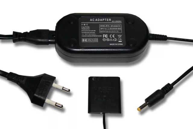 Chargeur pour Sony Cybershot DSC-HX50, DSC-HX50V, DSC-HX400, DSC-HX400V 2m