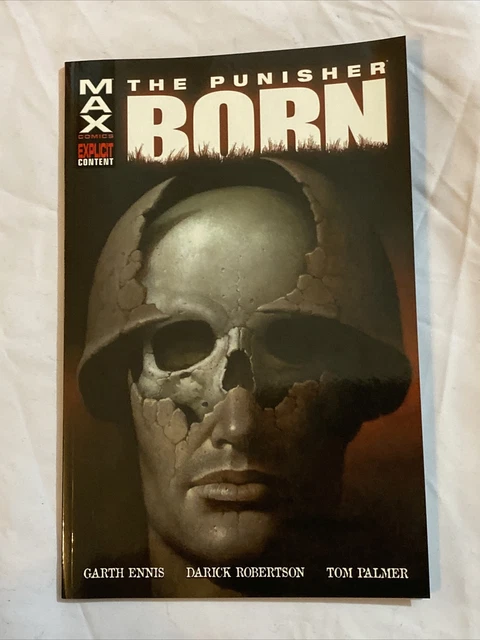 Punisher : Born by Garth Ennis (2016, Trade Paperback)