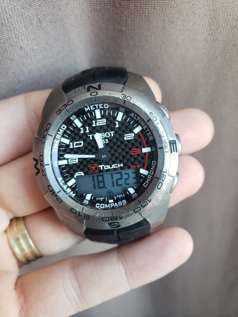 Tissot t touch sales expert titanium manual