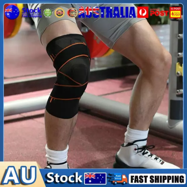 1pc Fitness Running Cycling Bandage Elastic Sports Knee Support Braces Pad