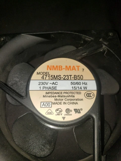 Nmb-Mat 4715Ms-23T-B50 Fan 23 Vac Single Phase 230v- AC