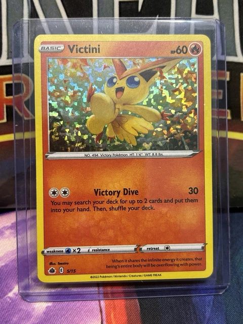 VICTINI 5/15 2022 Mcdonald's Promo Holo Rare Pokemon Card Pokmon TCG $1.61  - PicClick AU