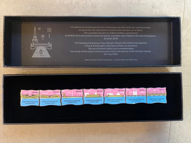 Coffret 2 Pin's Jeux Olympiques Et Paralympiques Londres 2012 (Mondeville)