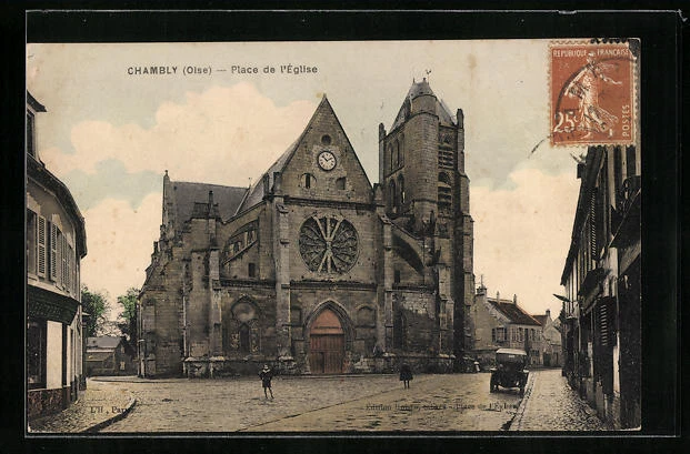 CPA Chambly, Place de l´Eglise