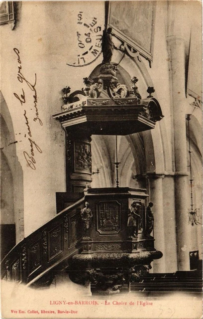 CPA Ligny en Barrois-La Chaire de l'Eglise (232396)