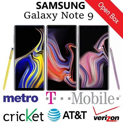 Samsung Galaxy Note 9 128GB | 512GB - (Unlocked) Verizon T-Mobile AT&T Metro