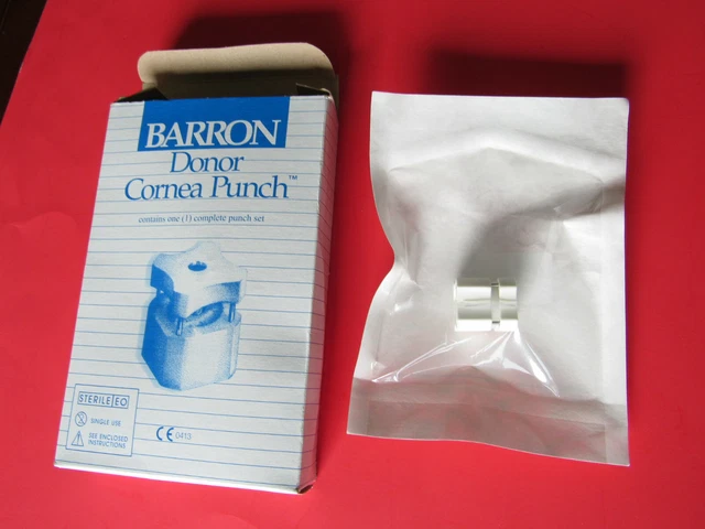 Katena Ref: K20-2078 Barron Cornea Punch Set 8.0mm Diameter (x) 04/2020