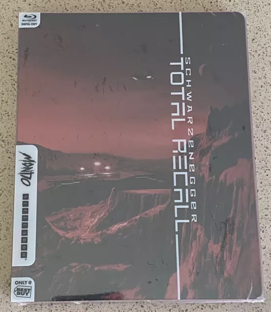 TOTAL RECALL MONDO x #011 STEELBOOK [BLU-RAY + Digital] NEW SEALED