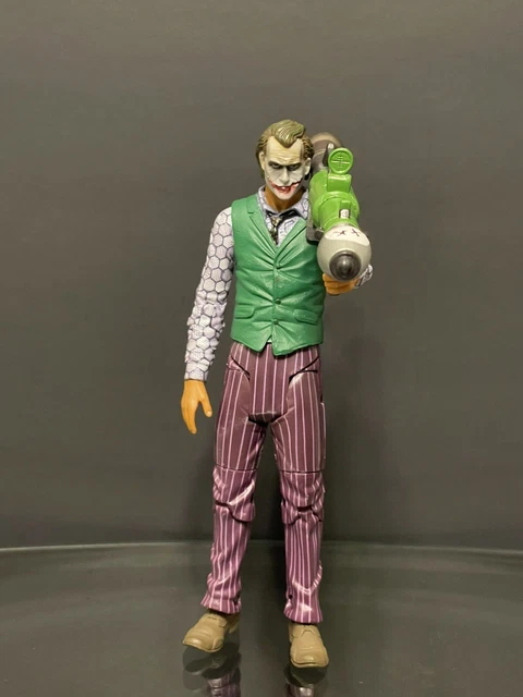 Batman The Dark Knight-The Joker-Heath Ledger￼Mattel Movie Masters 6” Figure