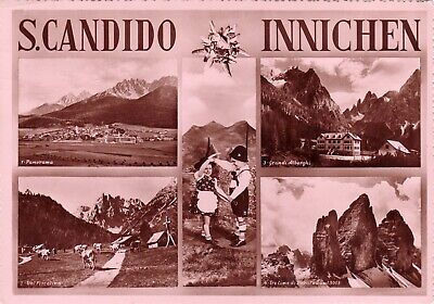 TRENTINO ALTO ADIGE Album con 24 fotografie formato cartolina Anni '50 Bolzano 