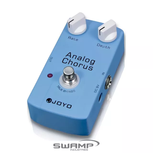 JOYO JF-37 Analog Chorus Guitar Effect Pedal - Warm Modulation