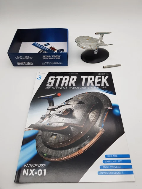 Star Trek Enterprise NX-01 Originale EAGLEMOSS STARSHIP COLLECTION Edizione #3