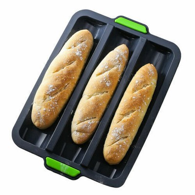 ulofpc 16 x 10 3 trogolo Antiaderente Baguette Stampo da Forno Onda Francese teglia da Forno in Acciaio al Carbonio di Alta qualità cremagliera da Cucina Stampo da Forno 