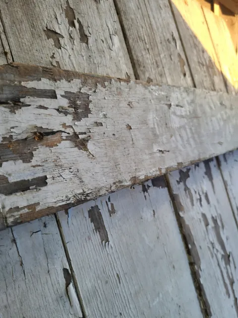 Antique/Vintage Rustic Farmhouse Door Salvage Chippy 3