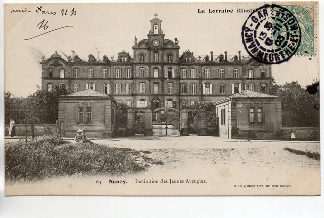 NANCY - Meurthe et Moselle - CPA 54 - Institution Jeunes Aveugles Santifontaine