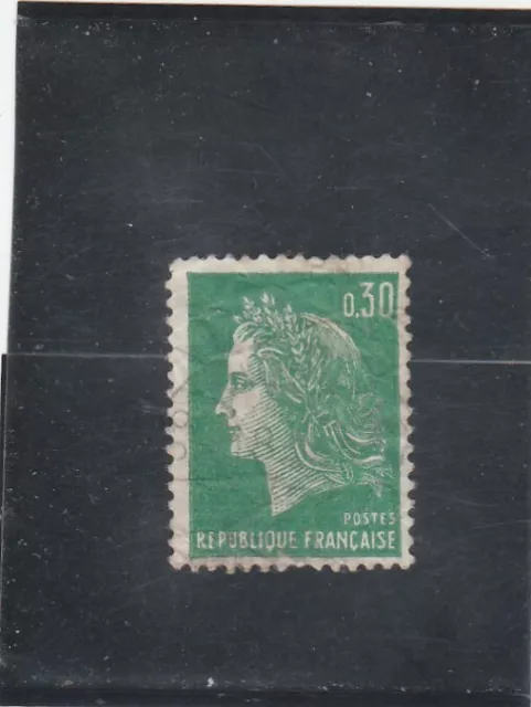 L6916 FRANCE timbre Y&T N° 1611 de 1969 " Marianne de Cheffer " Oblitéré