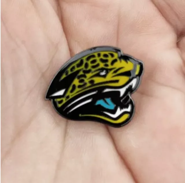 Jacksonville Jaguars NFL Team Logo Lapel Pin for hats , shirts , vests or a gift