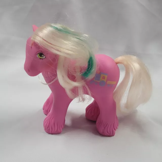 Vintage My Little Pony Big Brother Pony Steamer G1 Train Clydesdale 1987 Year 5