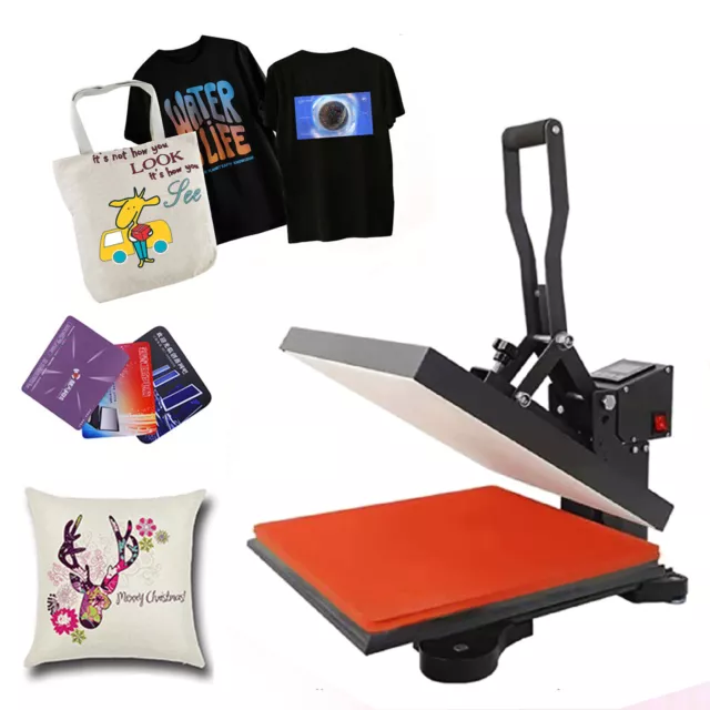 Digital Heat Press Transfer Sublimation Machine 15" x 15" T-shirts/Plates/bag