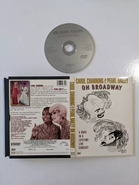 On Broadway by Carol Channing & Pearl Bailey (DVD, 2000) Region Free NTSC