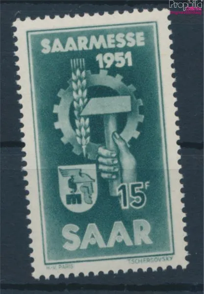 Briefmarken Saarland 1951 Mi 306 postfrisch (10214578
