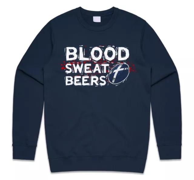 Felpa maglione Scozia Blood Sweat & Beers rugby tifosi scozzesi