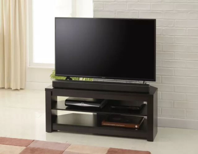 TNW Memphis Corner TV Stand For Up To 50" TVs - Black