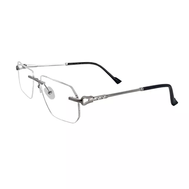 RSINC Sans Cadre Bebucci Lunette Spectacle Optique pour Unisexe C2 Silve Ib 18