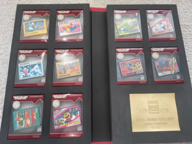 COFFRET Family Computer nes nintendo mini anniversary gba game boy advance 7