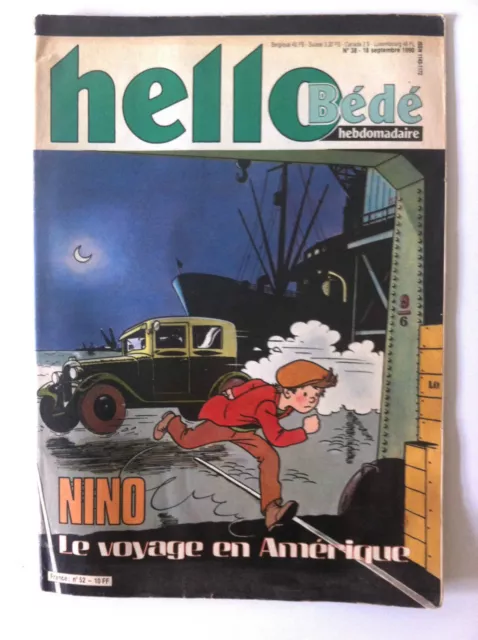 Héllo Bédé Hebdomadaire n°38 du 18/09/1990