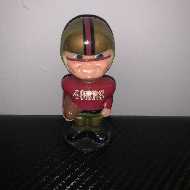 San Francisco 49ERS Generic Player Plastic Bobble Head Unbranded 3.25 By 1.5 In
