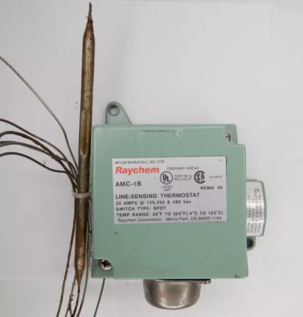 Raychem Pentair AMC-1B Line-Sensing DigiTrace Thermostat 22 AMPS 125/250/480V