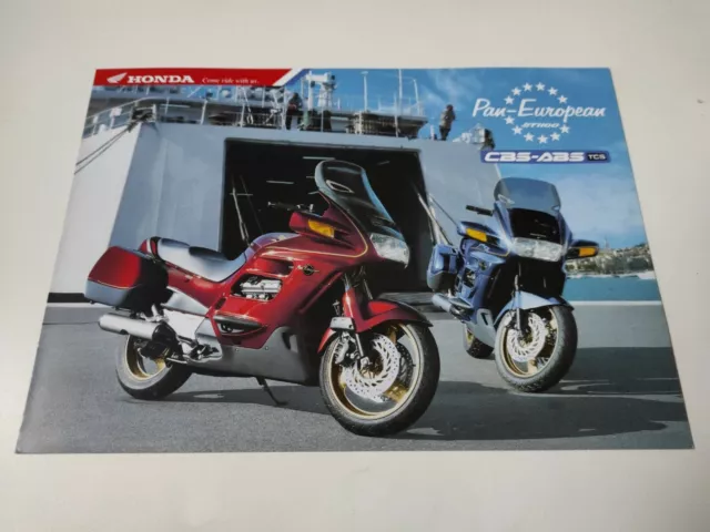 Prospectus Catalogue Brochure Moto Honda ST 1100 1999 English