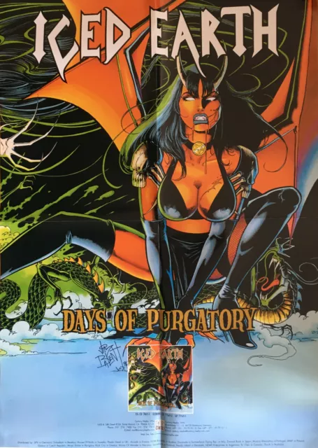 ICED EARTH - Days Of Purgatory - Promotional Poster (1999)