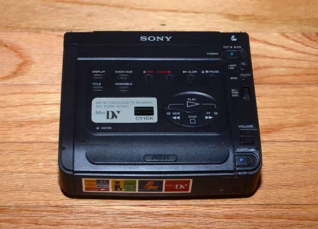 Sony GV-D300 NTSC Mini DV Digital Video Cassette Recorder - Error C:31:23