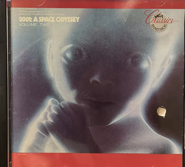 2001: A Space Odyssey - Volume Two (CD Soundtrack, 1986) Japanese Import RARE CD