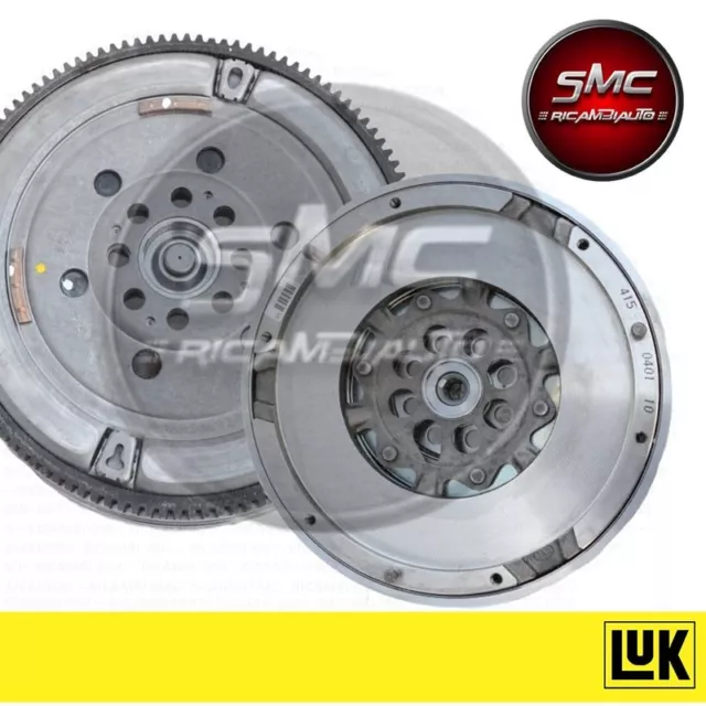 Kit Frizione + Volano Completo Luk 4 Pezzi Bmw 320 D E46 150 Cv 04- 05 2