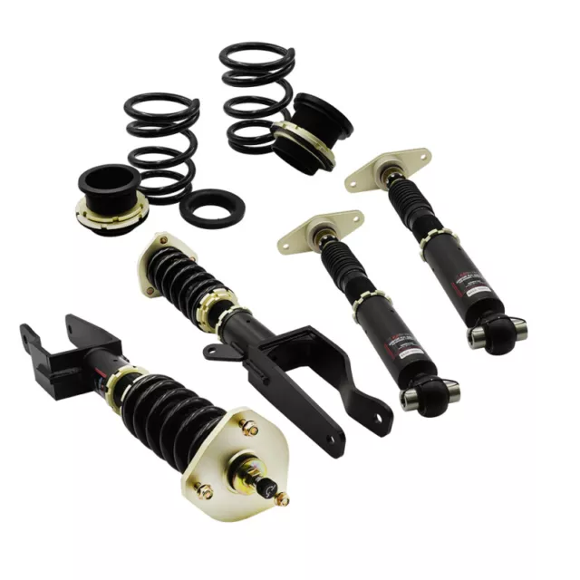 BLOX Racing Fully Adjustable Coilovers For 17-22 Tesla Model 3 Rwd Plus Series