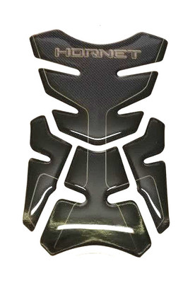 Paraserbatoio.it Adhésif effet 3D Protection de réservoir en résine Compatible avec Honda Hornet CB 500 600 900 1000 V1 Blanc 