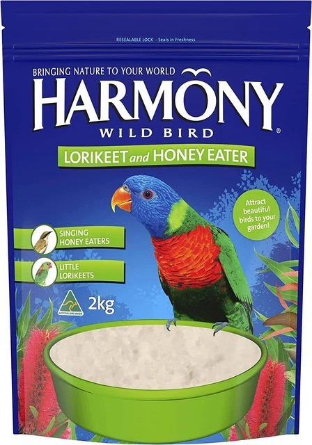 Harmony Wild Bird Lorikeet and Honey Eater 2kg | BRAND NEW | FREE SHIPPING AU