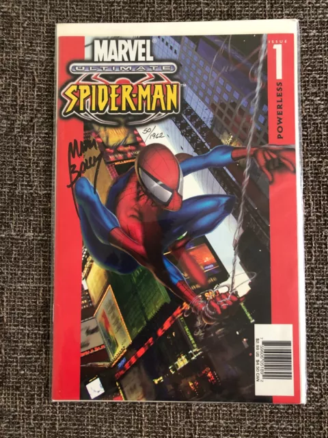 Ultimate Spider-Man #1 Signed Mark Bagley w/ COA 50/1962 Kay Bee Toys Reprint