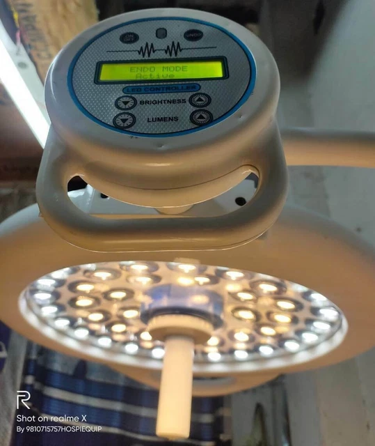 LED Suspension Arm F4 Double Satellite 48+48 Surgical Lights Operation Theater