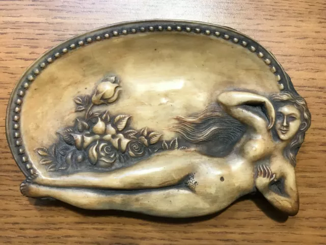 Vintage Exceptional Brothel Bordella Token Tip Tray Vintage Exceptional Brothel Bordella Token Tip Tray