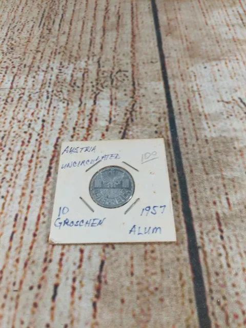 1957 10 Groschen Austria Coin