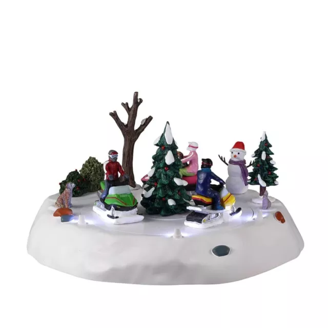 Lemax 24953 Vail Village Accessory: Snowmobile Fun