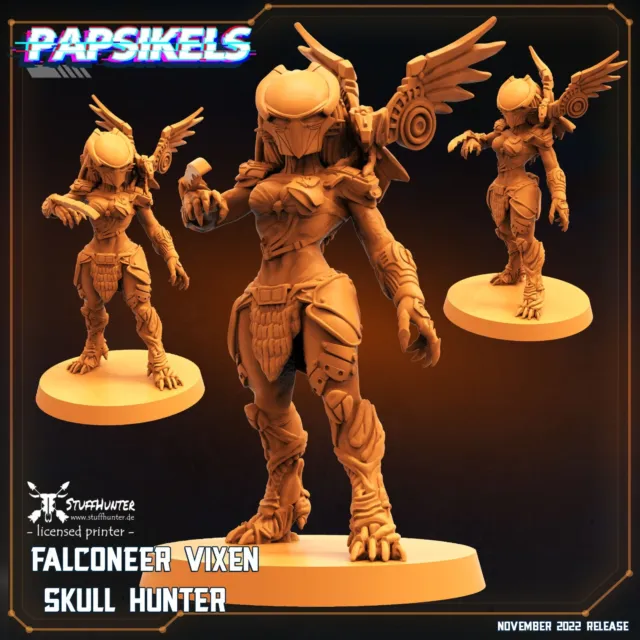Skull Hunter Falconeer - Papsikels - Alien vs Predator Tabletop Wargaming Sci-Fi 3