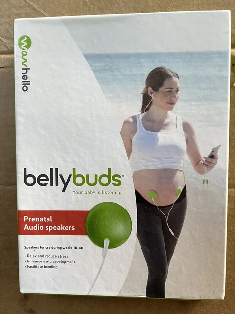 WacHello Belly Buds Prenatal Audio Speakers Brand New